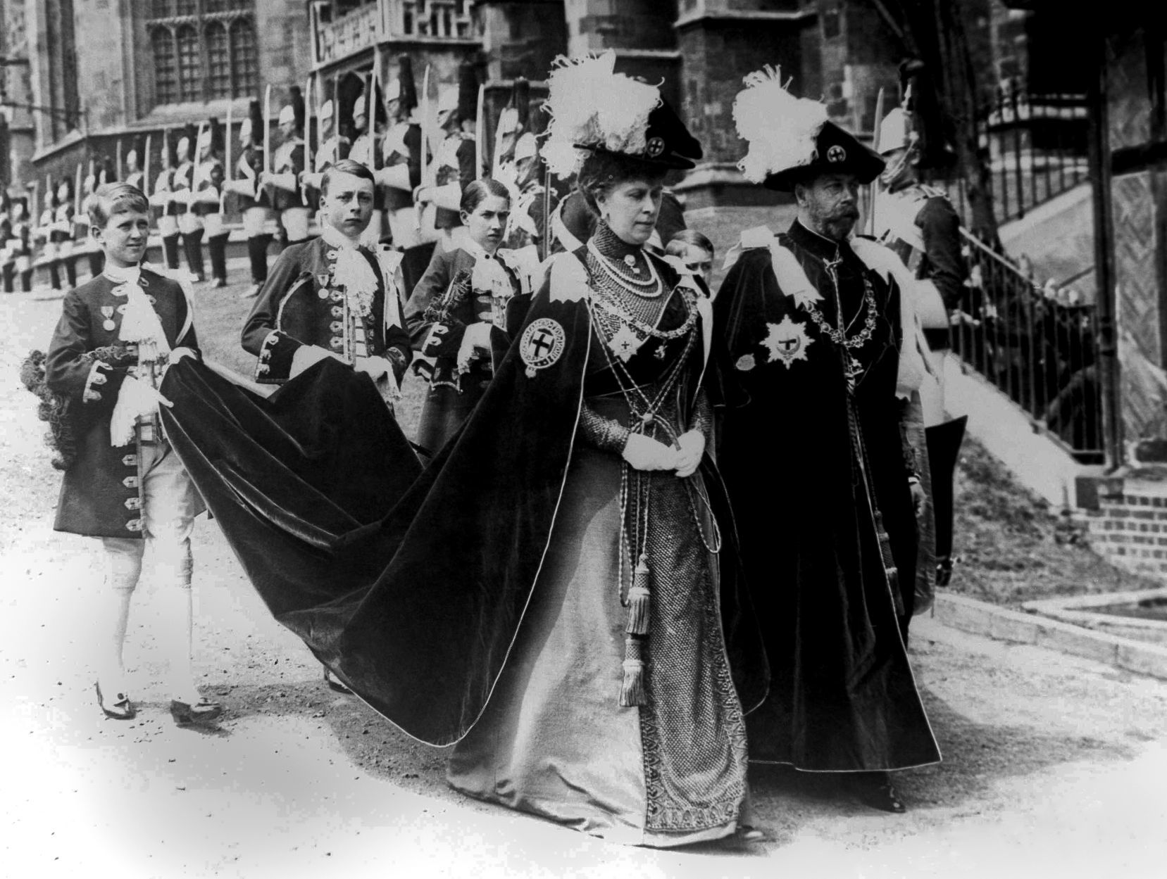 1913: King George V, Queen Mary